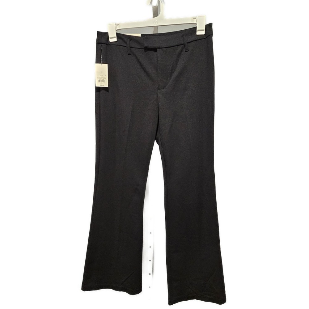 NWT A New Day Women's 12R Black Career Flare Pants High Rise Stretch